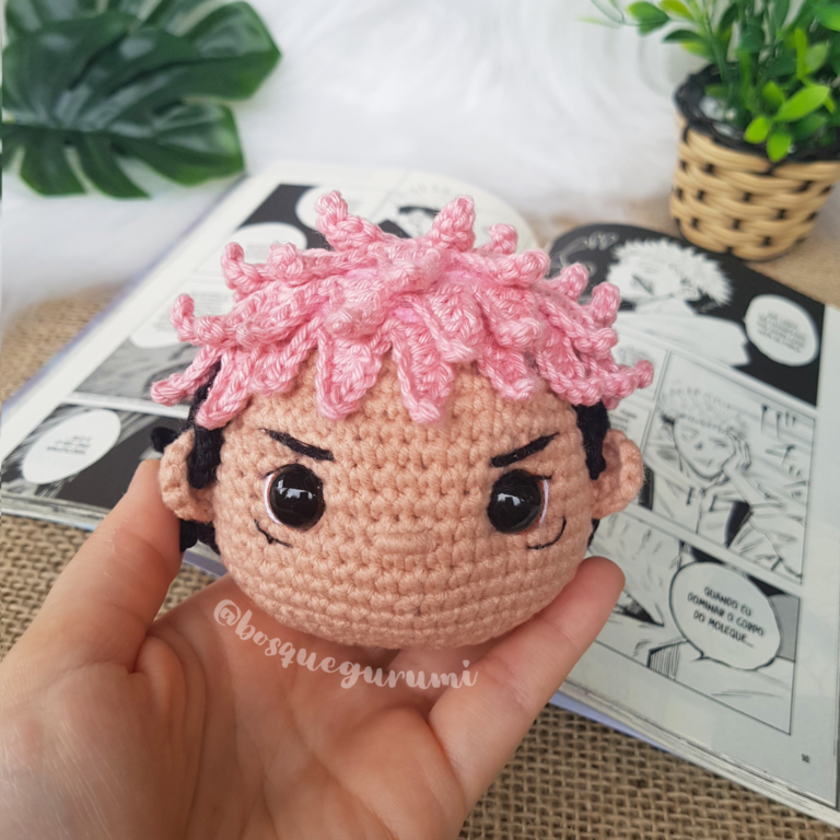 Yuji Itadori Lost In Paradise Jujutsu Kaisen Receitas De Amigurumi