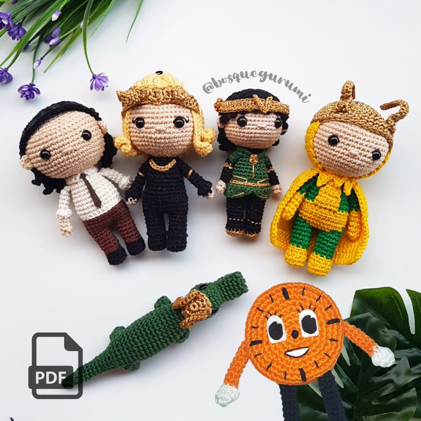 Marbie: receitas de amigurumi fanart