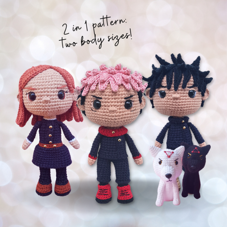 Ebook Jujutsu Kaisen Vol 1 Amigurumi Pattern