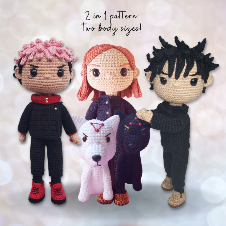 Ebook Jujutsu Kaisen Vol 1 Amigurumi Pattern