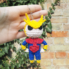 All Might chaveiro / keychain [PT/EN] amigurumi pattern