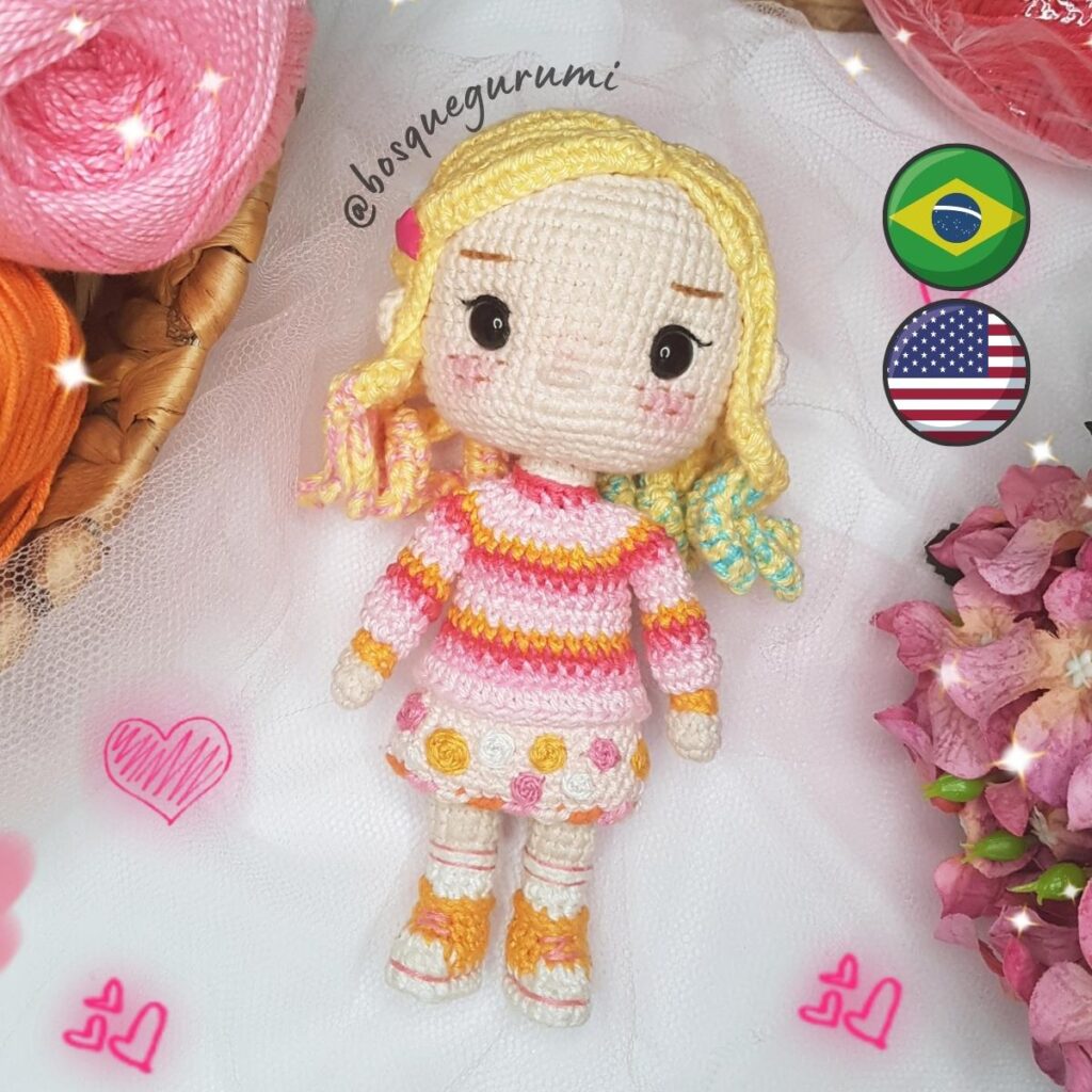 Enid sinclair wednesday wandinha amigurumi pattern bosquegurumi