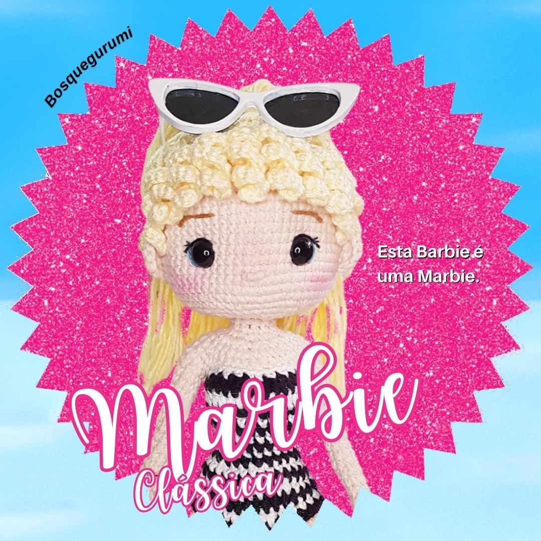 Marbie: receitas de amigurumi fanart