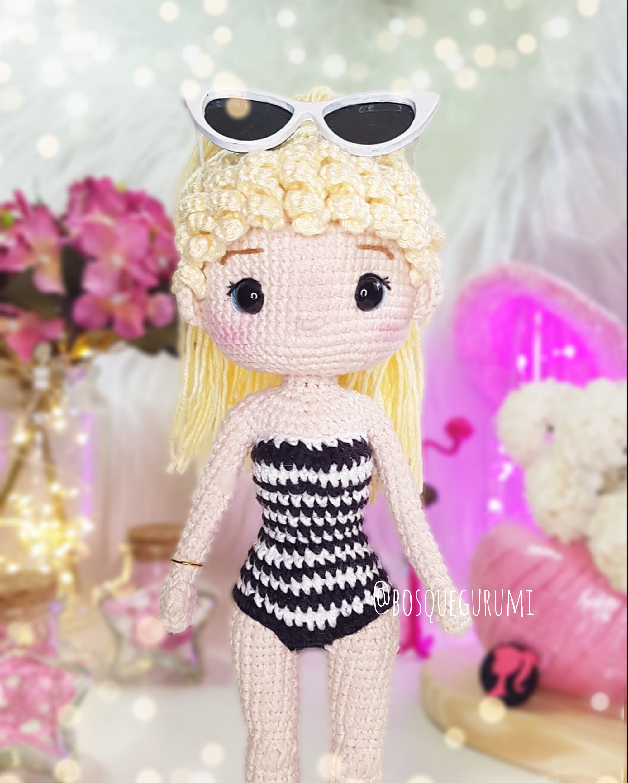 Marbie: receitas de amigurumi fanart