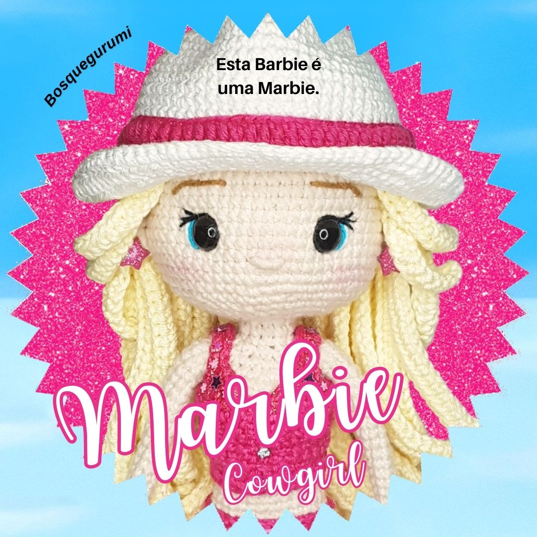 Marbie: receitas de amigurumi fanart