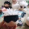 Gojo Satoru (Jujutsu Kaisen) receita de amigurumi - Image 2