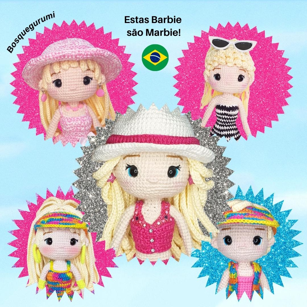 Barbie amigurumi, Crochê