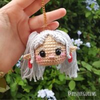 Frieren amigurumi keychains / chaveiros de crochê [ENG/Português]