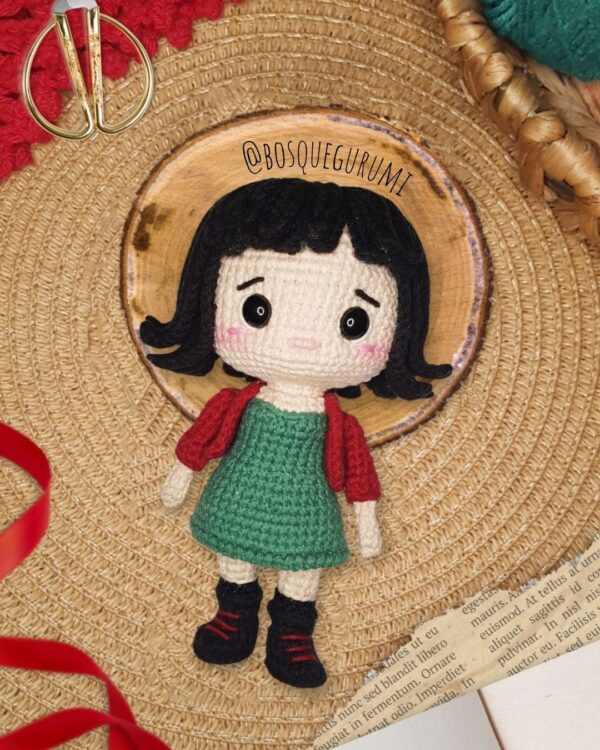Amélie Poulain amigurumi patterns / receitas de amigurumi [PT/English] - Imagem 2