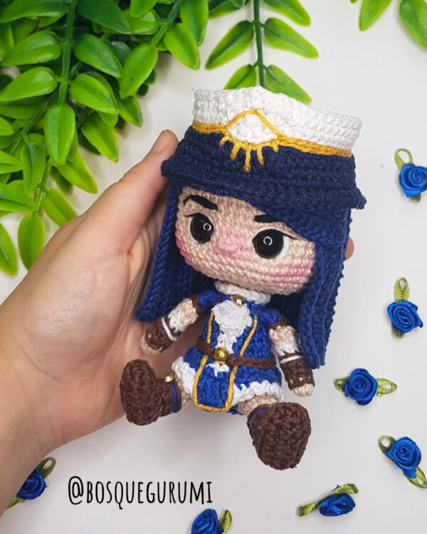 Arcane/LOL receitas de amigurumi: Caitlyn, Mel+ [Volume 2] Português - Image 2