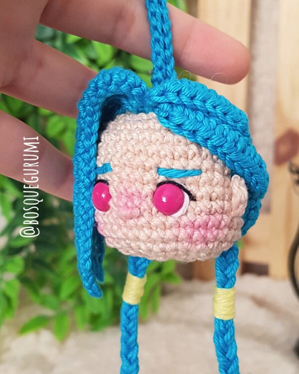 Arcane amigurumi keychains / chaveiros de crochê [PT/ENG] 3 receitas • 3 patterns - Image 4