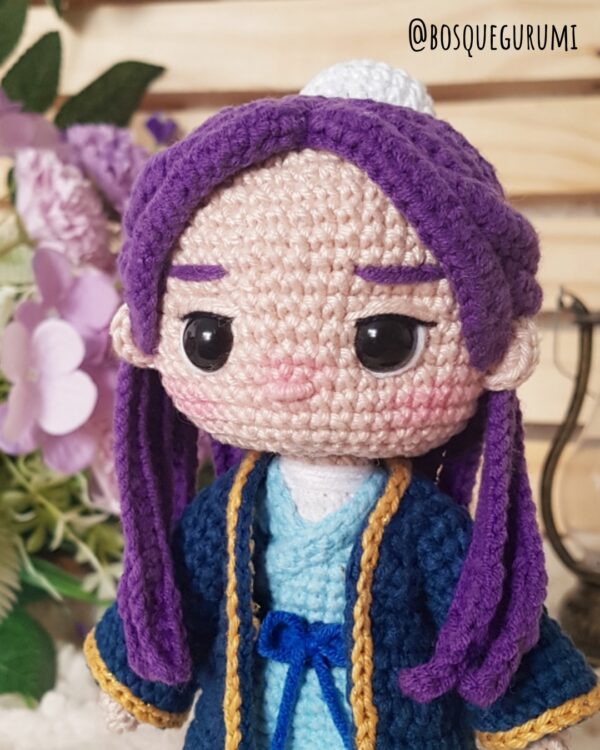 Jinshi amigurumi pattern / Jinshi amigurumi receita