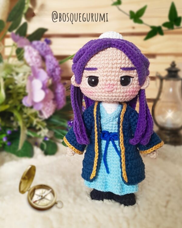 Jinshi amigurumi pattern / Jinshi amigurumi receita