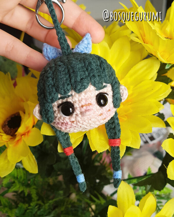 Apothecary Diaries amigurumi keychains / chaveiros de crochê [PT/ENG] - Imagem 8