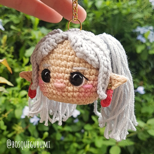 Frieren amigurumi keychains / chaveiros de crochê [ENG/Português] - Imagem 2