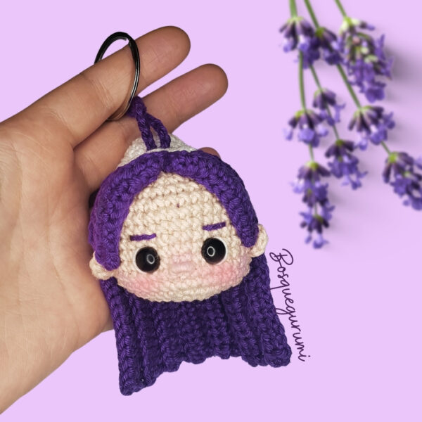 Apothecary Diaries amigurumi keychains / chaveiros de crochê [PT/ENG] - Imagem 2