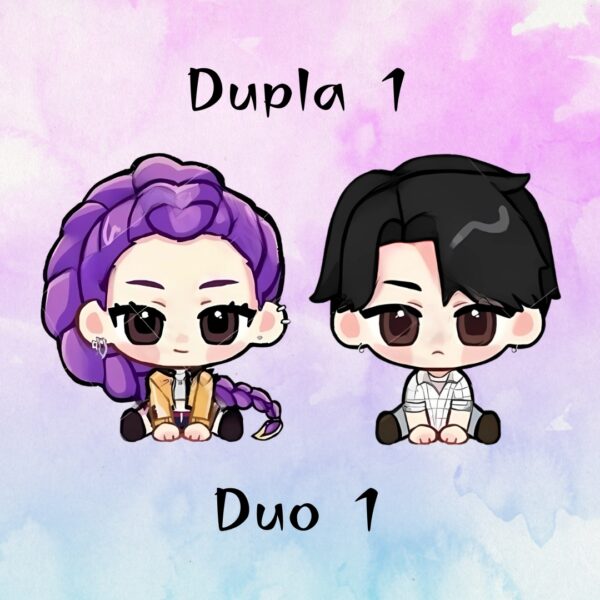 KPop Demon Hunters amigurumi patterns: Rumi, Mira, Zoey, Jinu [ENGLISH] - Imagem 2