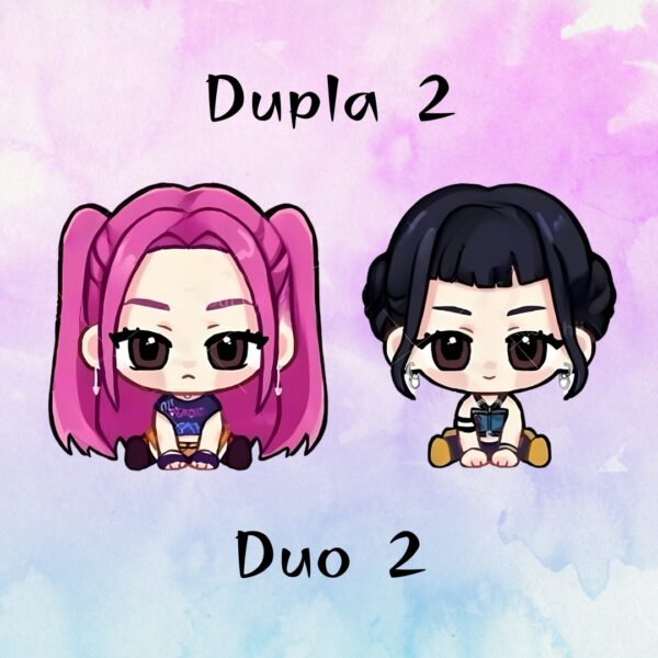 KPop Demon Hunters amigurumi patterns: Rumi, Mira, Zoey, Jinu [ENGLISH] - Imagem 3