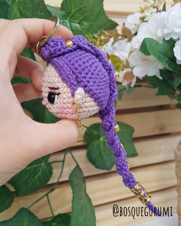 HUNTRIX amigurumi keychains / chaveiros de crochê [PT/English] - Imagem 5