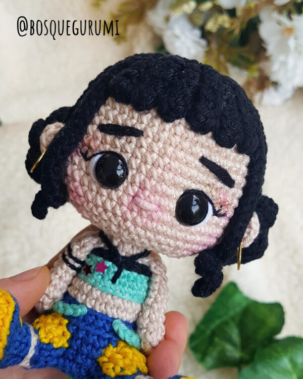 KPop Demon Hunters amigurumi patterns: Rumi, Mira, Zoey, Jinu [ENGLISH] - Imagem 10