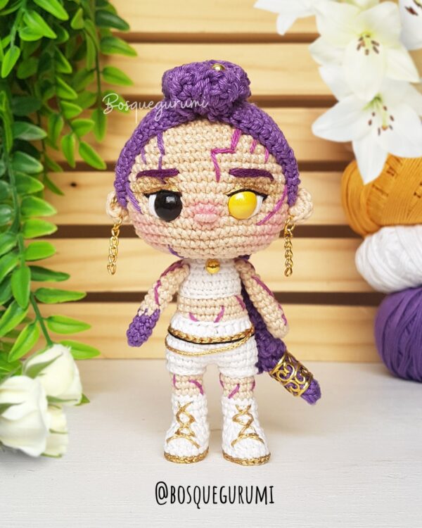 rumi amigurumi demon version