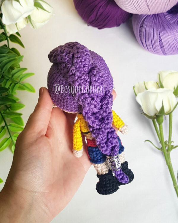 Rumi amigurumi pattern / receita de amigurumi [PT/English] Kpop Demon Hunters - Imagem 3