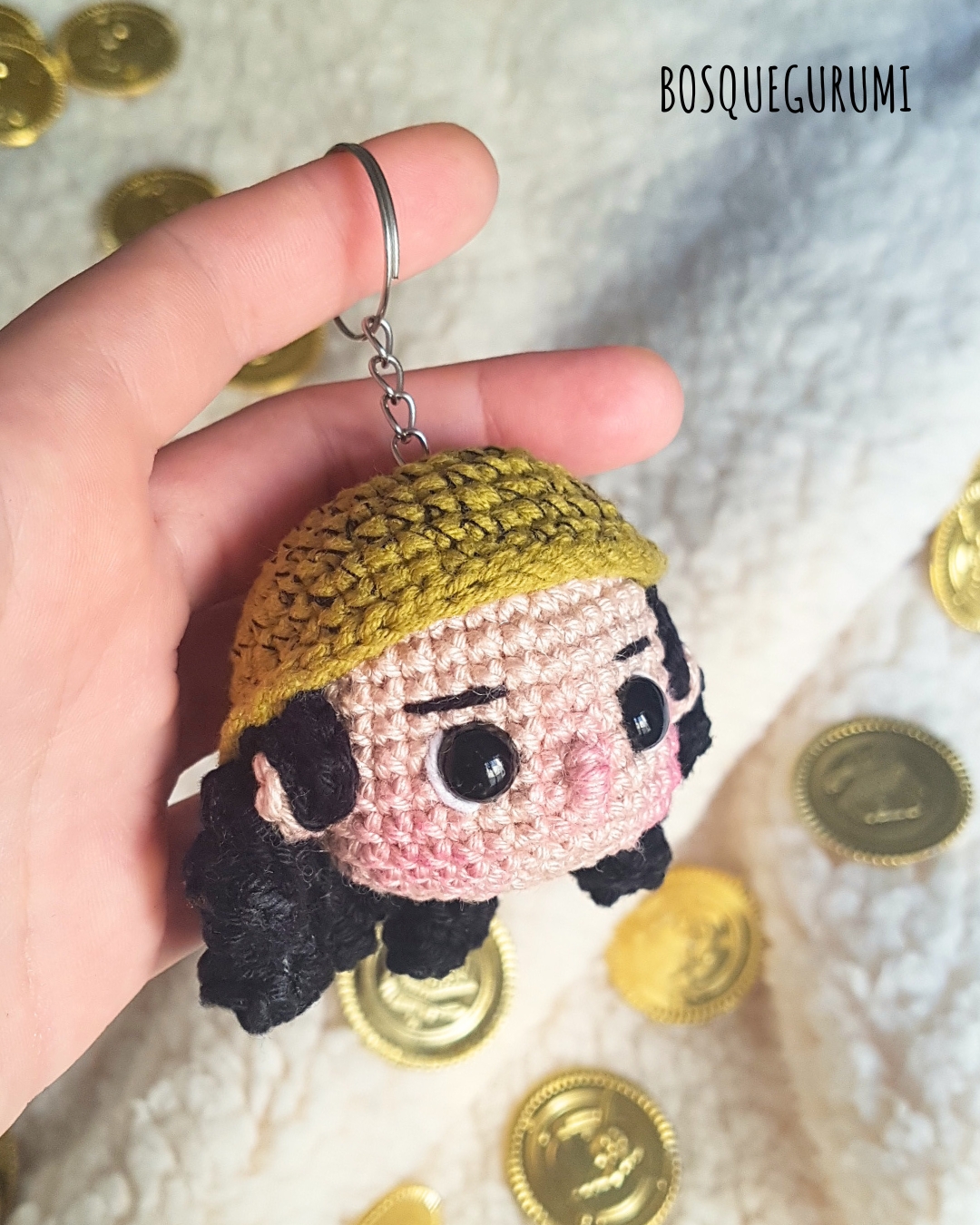 One Piece amigurumi keychains / chaveiros de crochê (English/Português) - Imagem 8