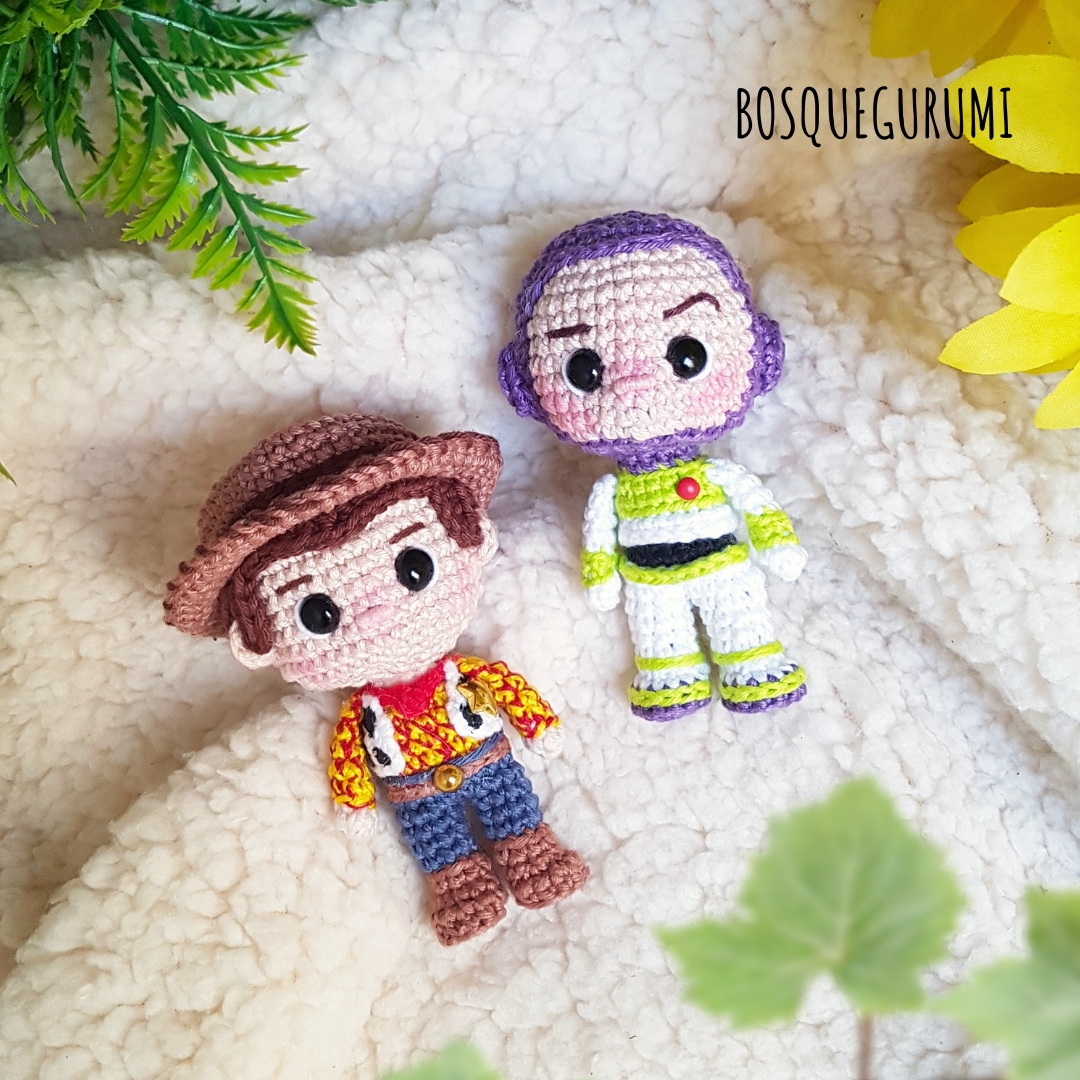 Toy Story amigurumis (AMI Pocket) Receitas em PORTUGUÊS - Imagem 2