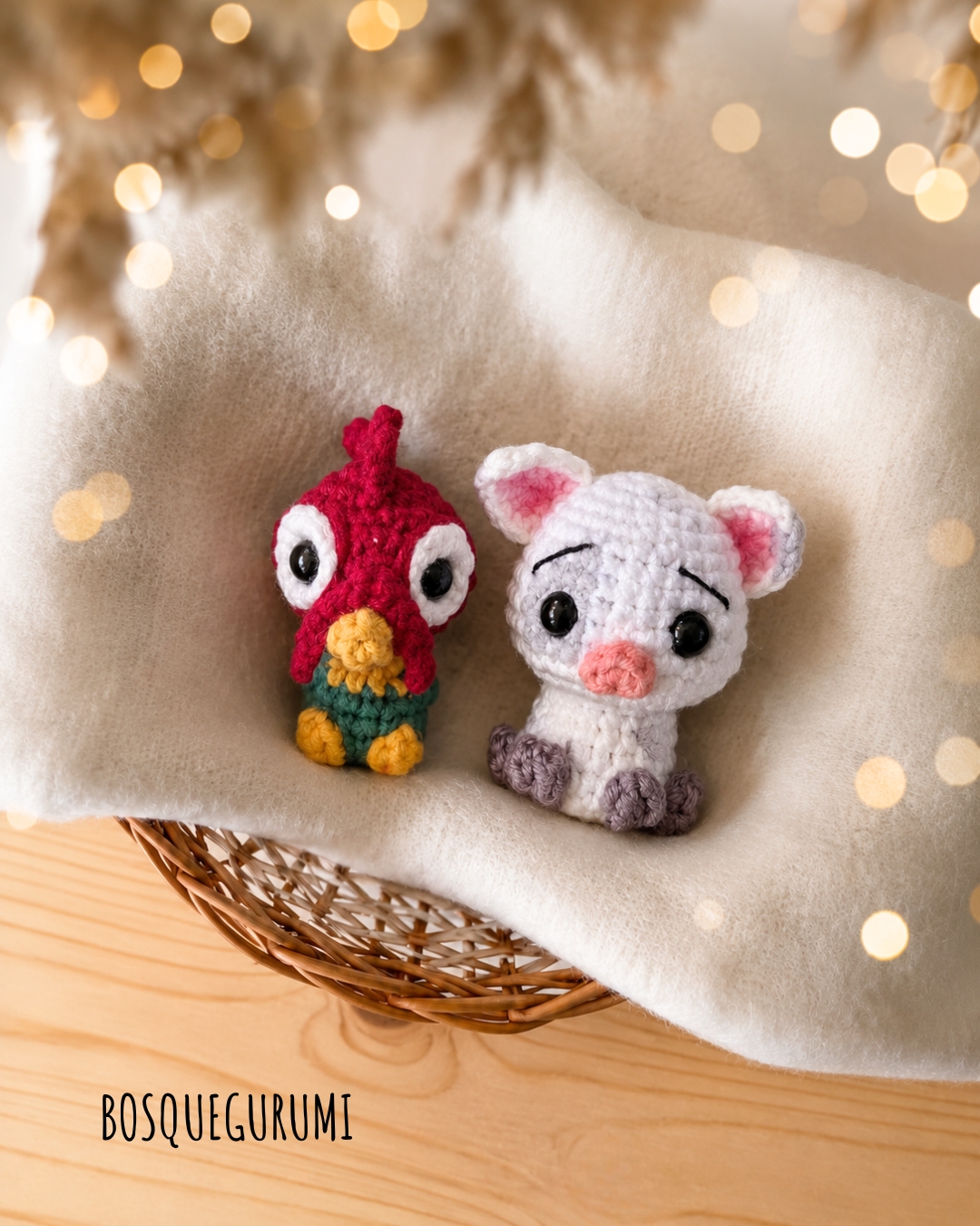 Moana amigurumi patterns / receitas de amigurumis (English/Português) Moana, Pua, Heihei - Imagem 4