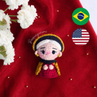 Rhaenyra amigurumi HODT (English/Português) tinyAMI / Amiguruminho