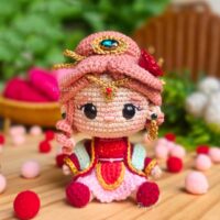 Lady Gyokuyou amigurumi (English/Português) The Apothecary Diaries Crochet