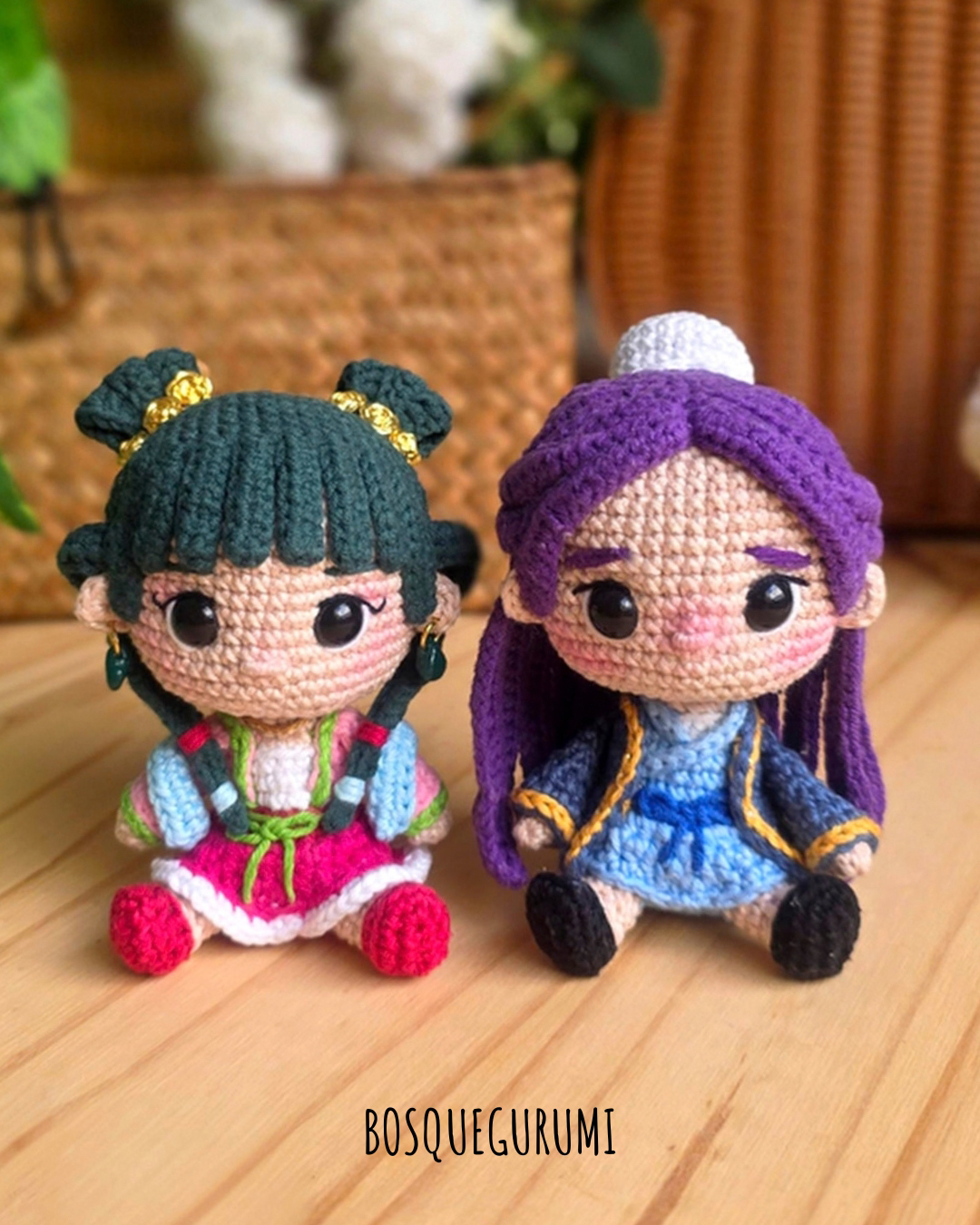 maomao garden party amigurumi jinshi